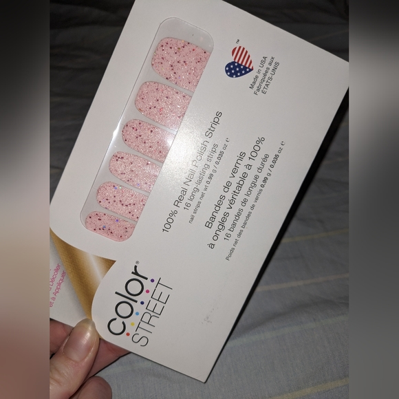 Last chance! Color Street Pink Warrior Limited Edition Nail Polish Strips - Picture 9 of 11